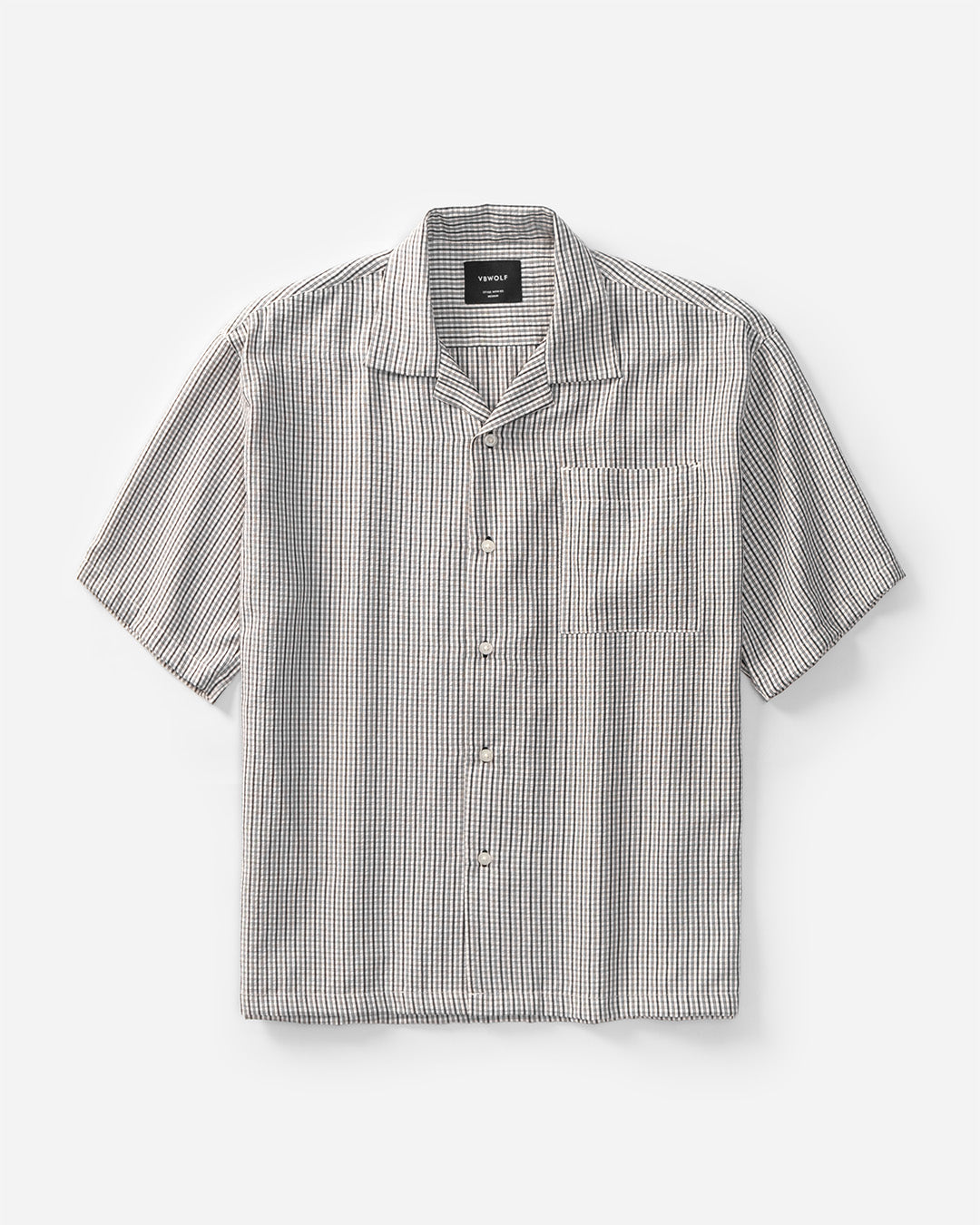 VBWOLF Plaid Seersucker Shirt