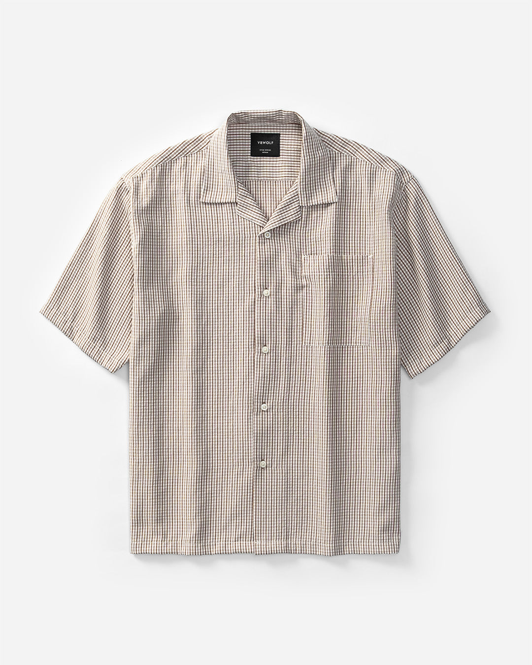 VBWOLF Plaid Seersucker Shirt