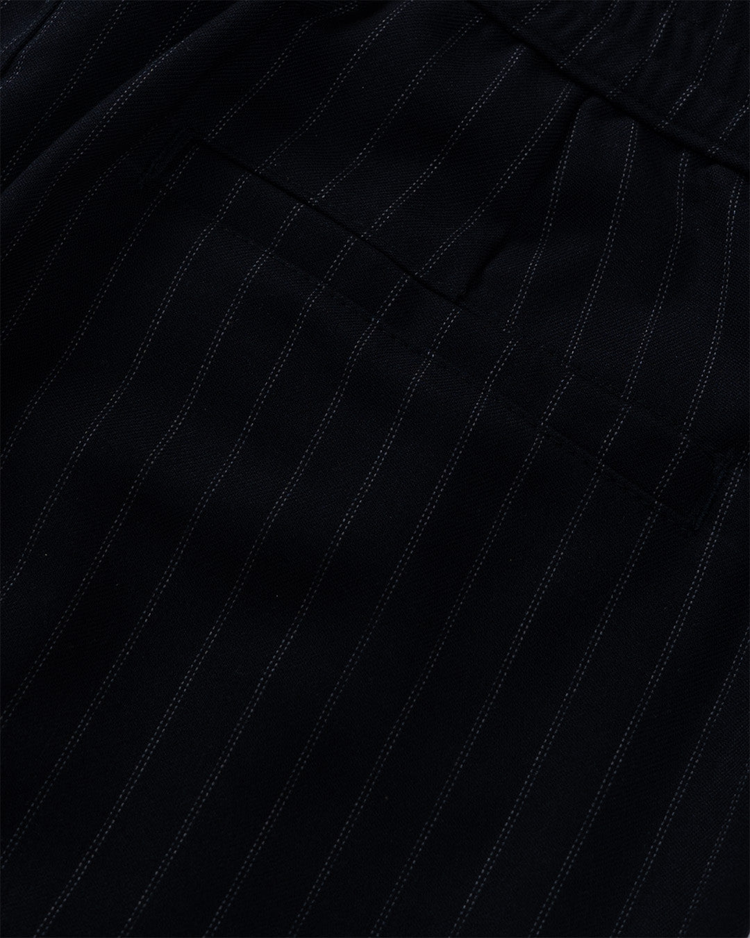 Relaxed-fit Striped Pleated Trousers