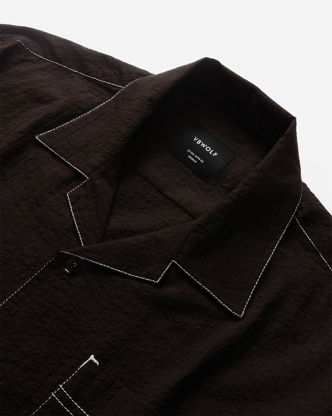 Contrast Stitching Komet Shirt