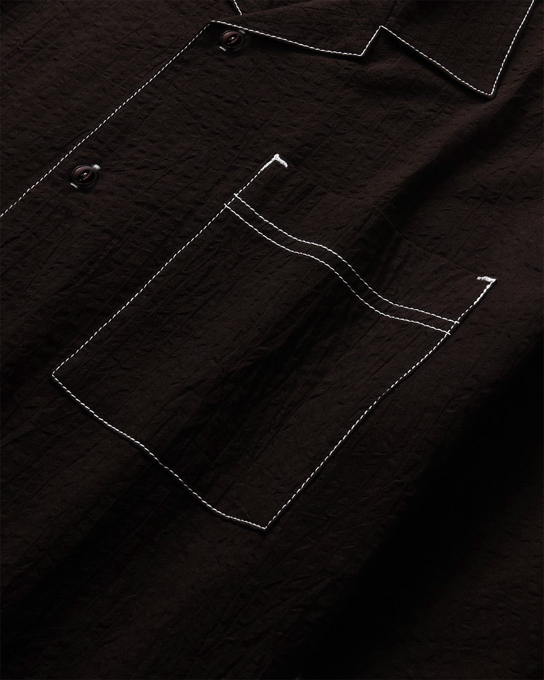 Contrast Stitching Komet Shirt