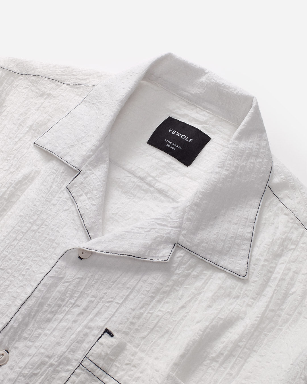 Contrast Stitching Komet Shirt