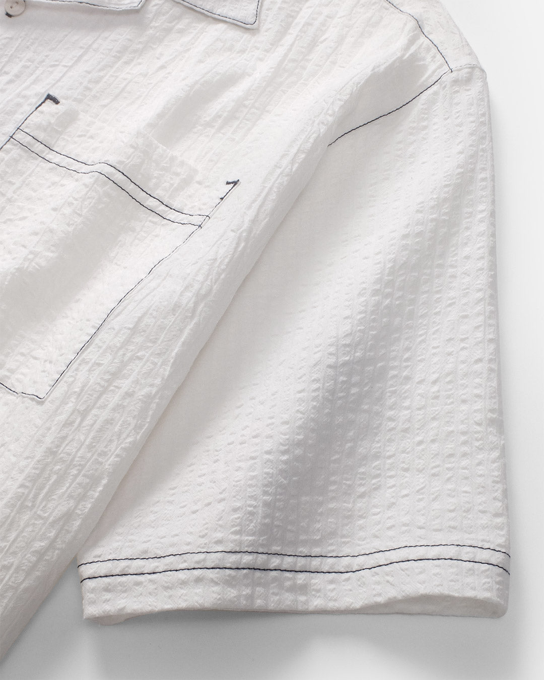 Contrast Stitching Komet Shirt