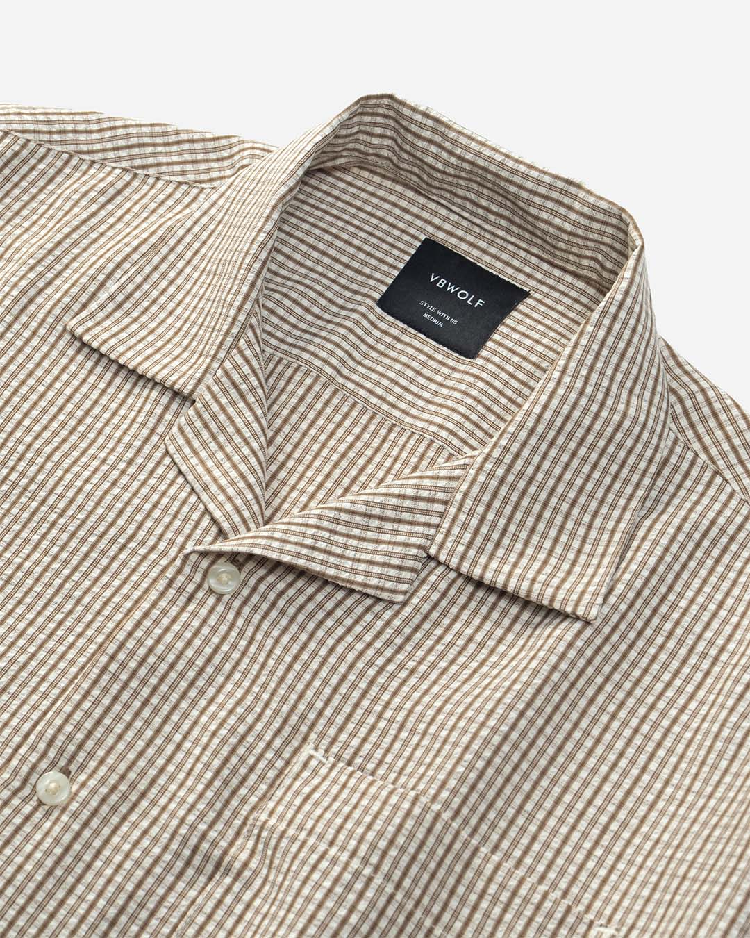 VBWOLF Plaid Seersucker Shirt