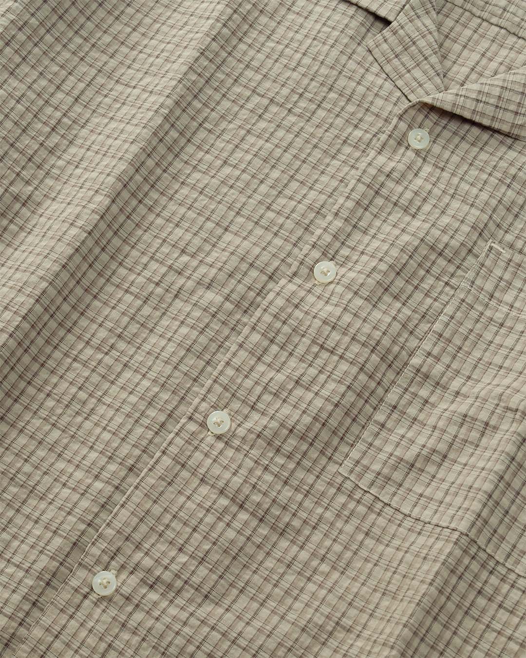 VBWOLF Ash Plaid Seersucker Shirt