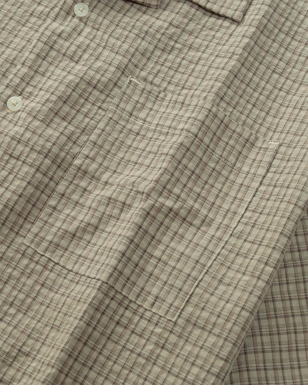 VBWOLF Ash Plaid Seersucker Shirt