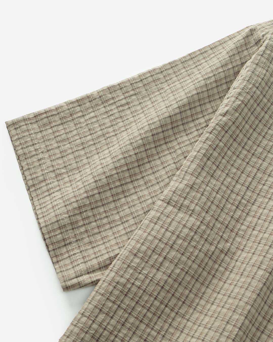 VBWOLF Ash Plaid Seersucker Shirt
