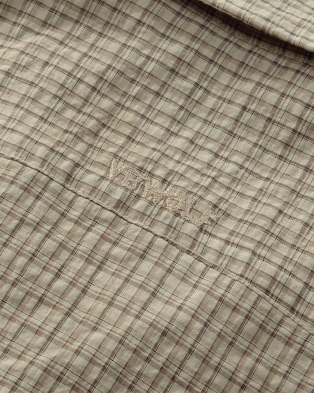 VBWOLF Ash Plaid Seersucker Shirt