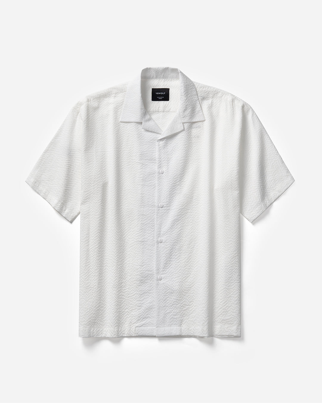 Vbwolf Seersucker Camp Shirt