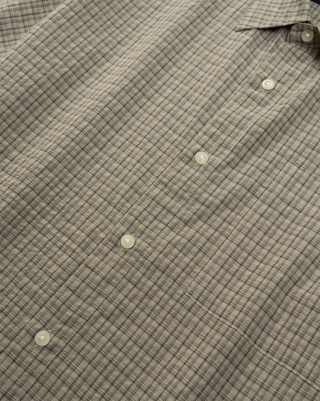 Vbwolf Cotton Plaid S. Shirt