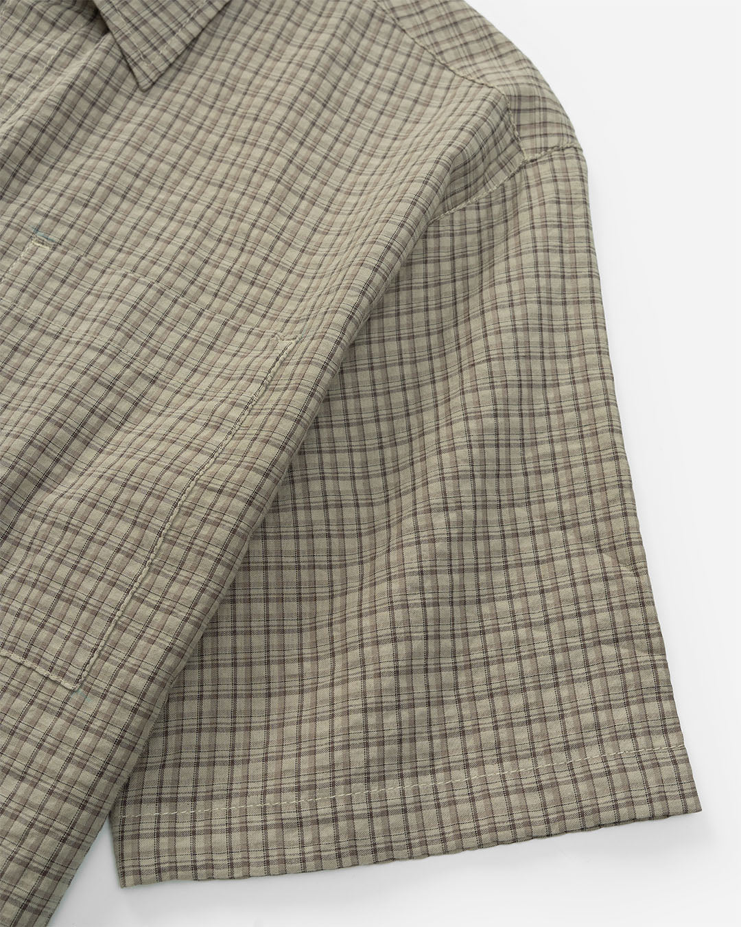 Vbwolf Cotton Plaid S. Shirt