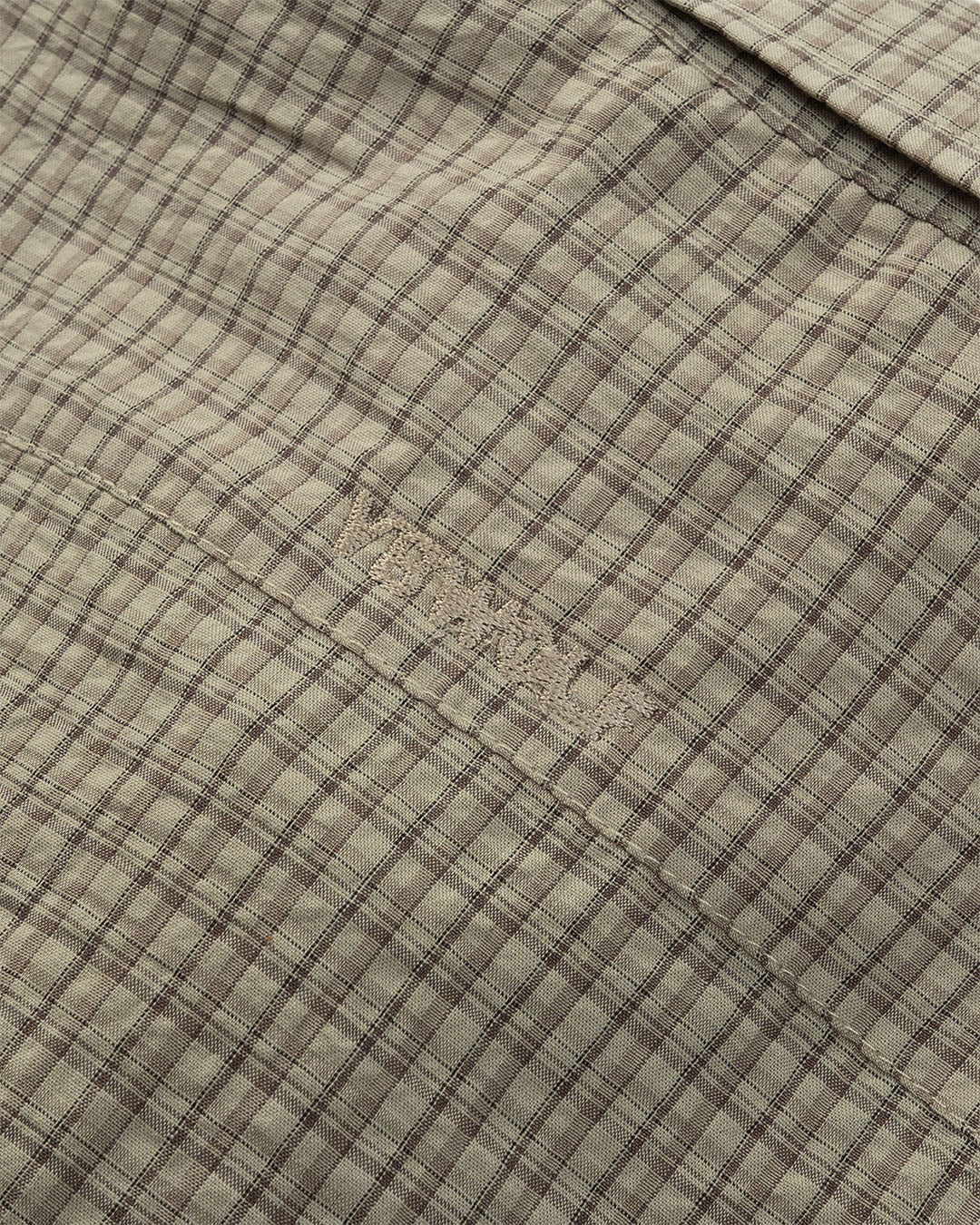 Vbwolf Cotton Plaid S. Shirt