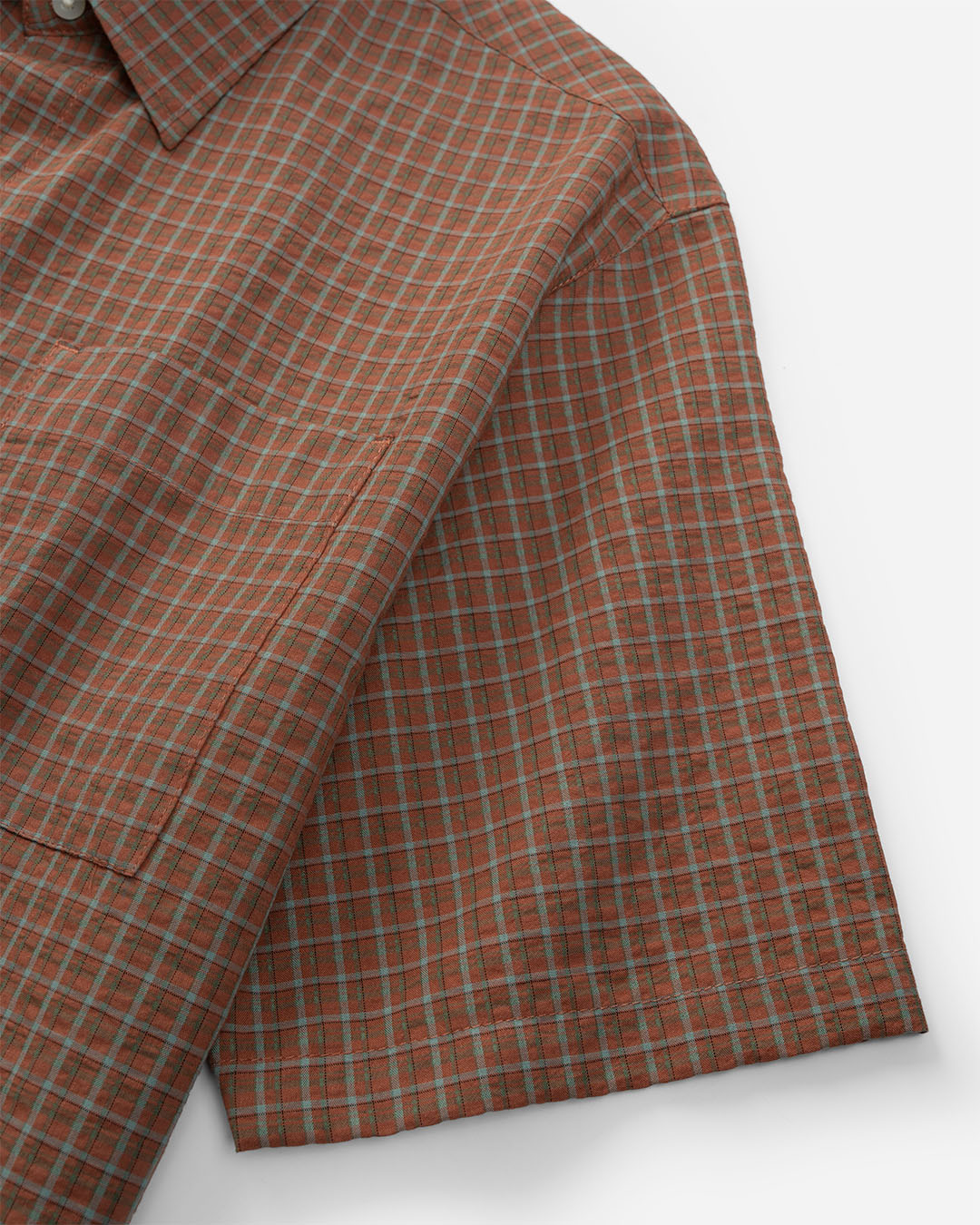 Vbwolf Cotton Plaid S. Shirt