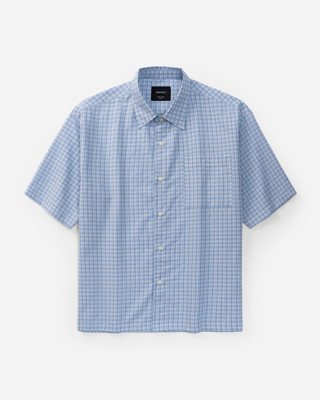 Vbwolf Cotton Plaid S. Shirt
