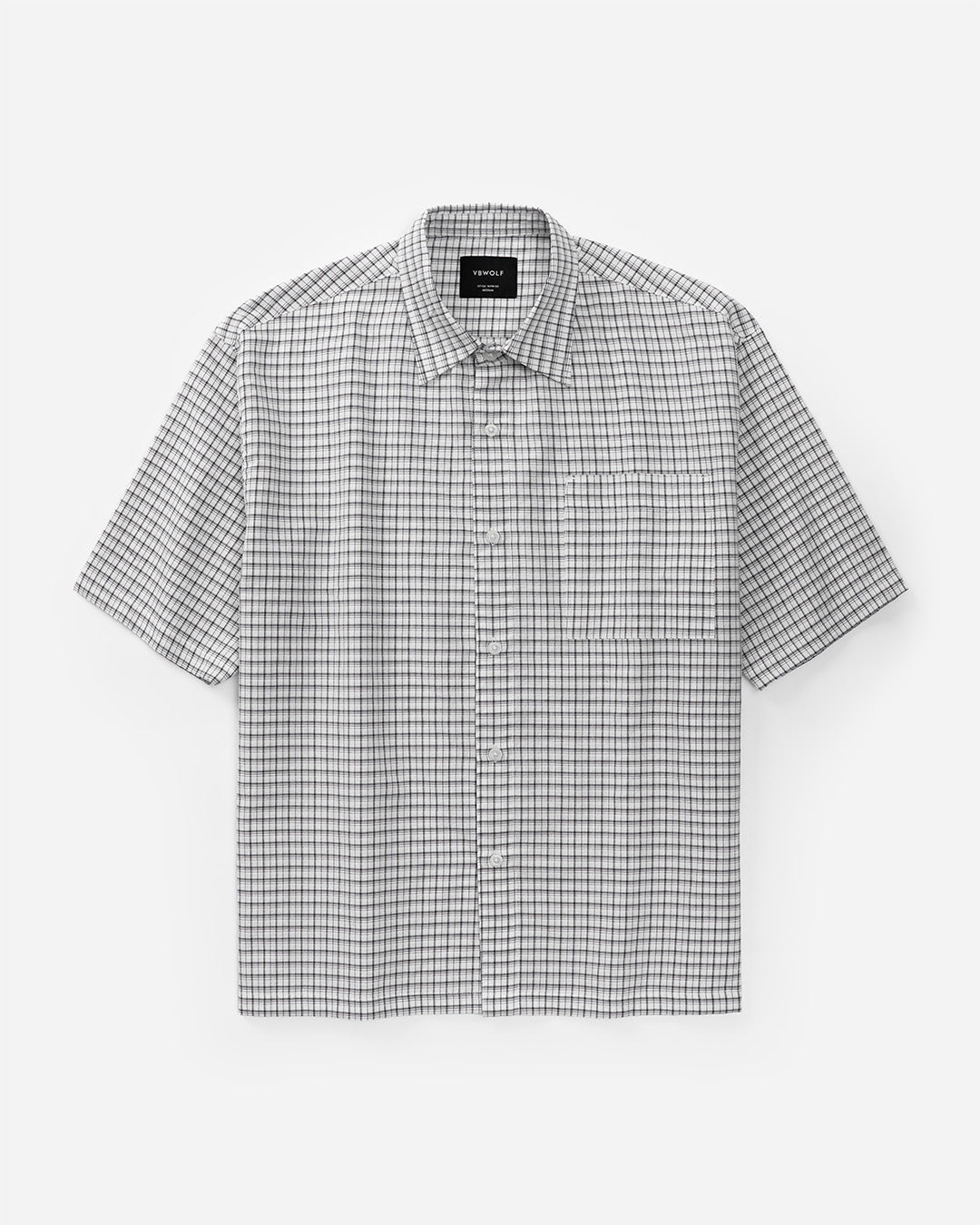 Vbwolf Cotton Plaid S. Shirt