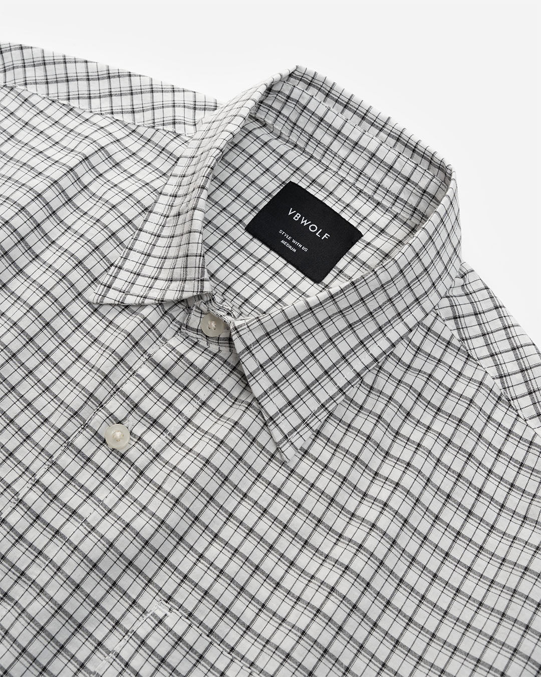 Vbwolf Cotton Plaid S. Shirt