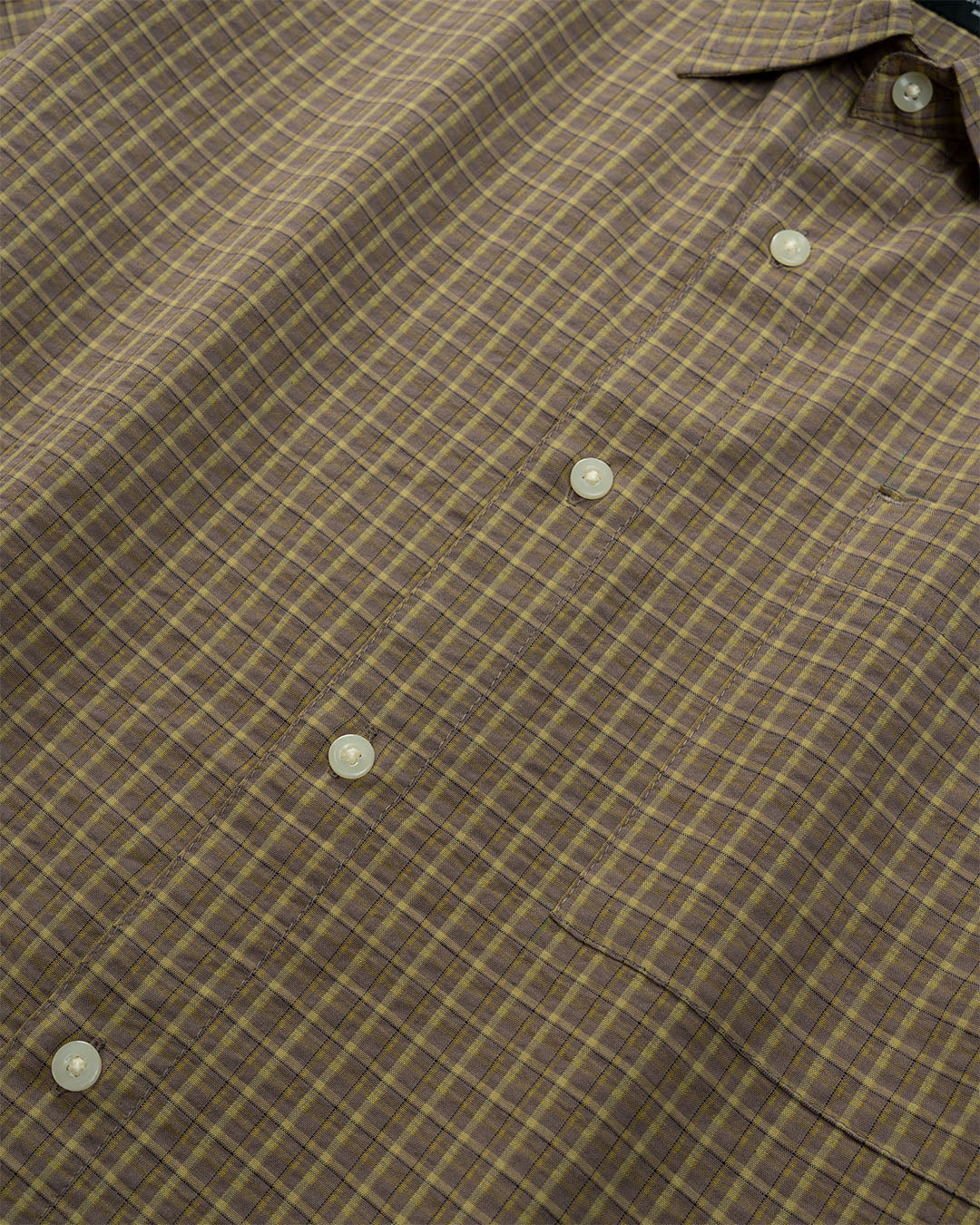 Vbwolf Cotton Plaid S. Shirt