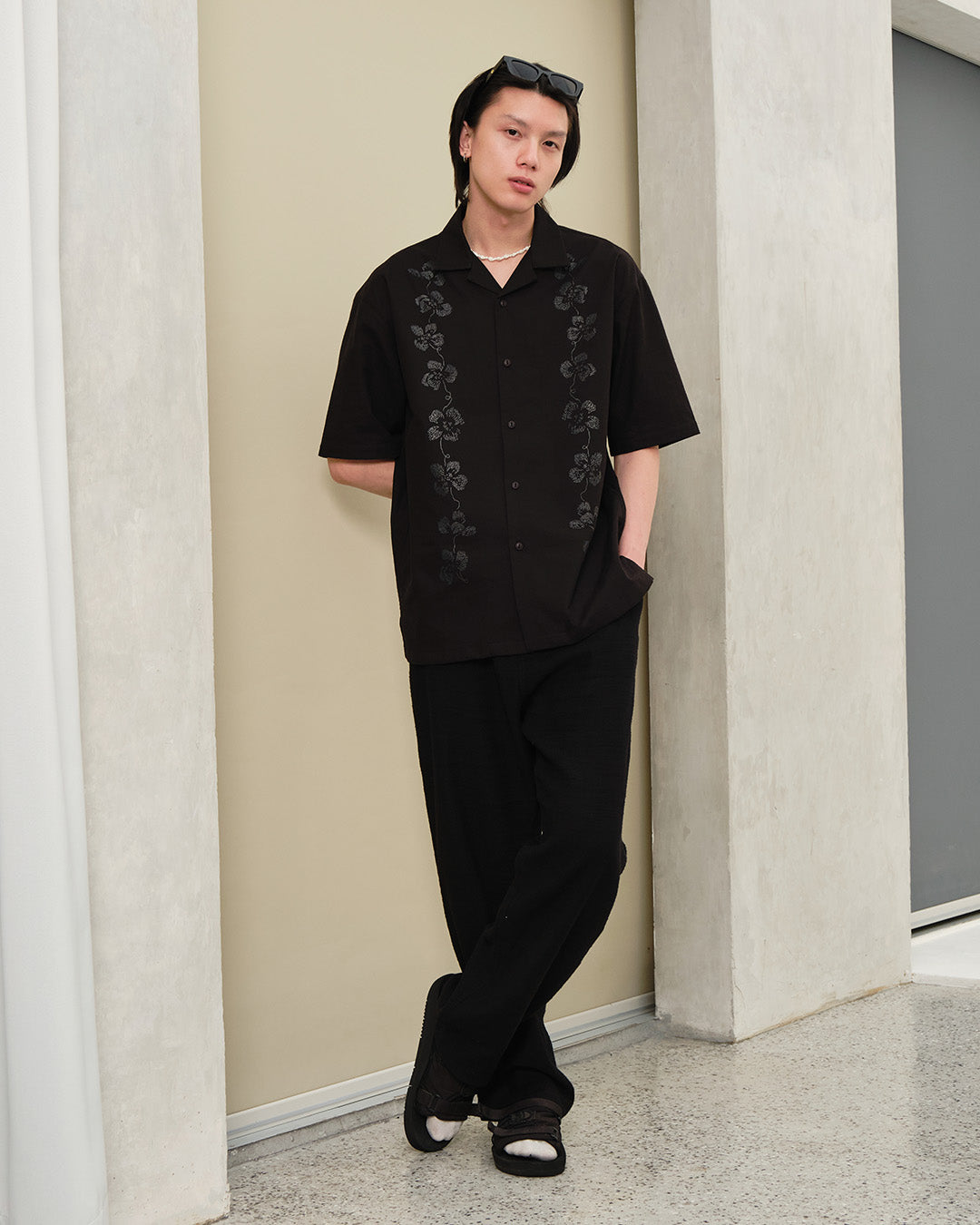 Vertic Flower Shirt